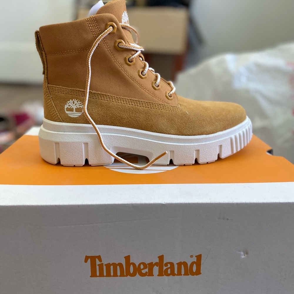 Timberland Wheat High-Top Sneakers